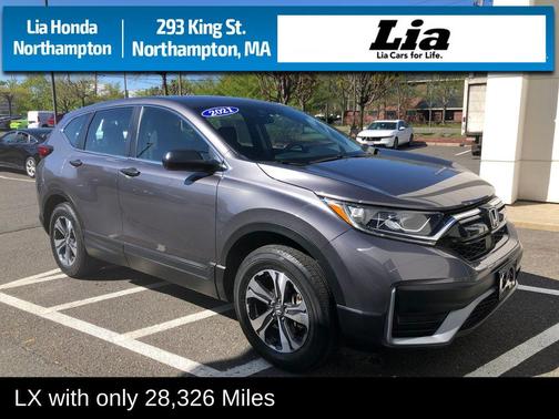 Modern Steel Metallic 2021 Honda CR-V LX