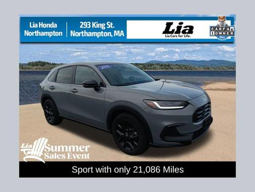 Urban Gray Pearl 2025 Honda HR-V Sport