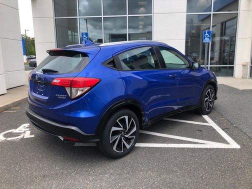 Aegean Blue Metallic 2019 Honda HR-V Sport
