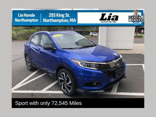 Aegean Blue Metallic 2019 Honda HR-V Sport