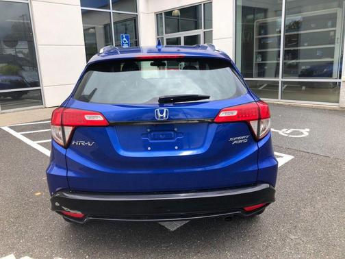 Aegean Blue Metallic 2019 Honda HR-V Sport