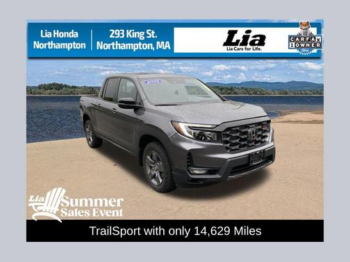 Modern Steel Metallic 2025 Honda Ridgeline TrailSport