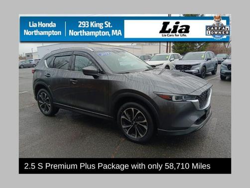 Machine Gray Metallic 2023 Mazda CX-5 2.5 S Premium Plus Package