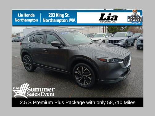 Machine Gray Metallic 2023 Mazda CX-5 2.5 S Premium Plus Package