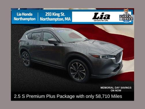 Machine Gray Metallic 2023 Mazda CX-5 2.5 S Premium Plus Package