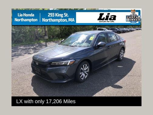 Meteorite Gray Metallic 2023 Honda Civic LX