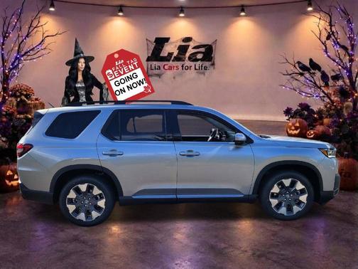 Solar Silver Metallic 2026 Honda Pilot Elite