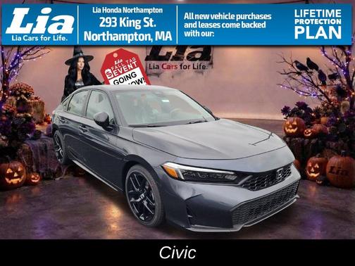 Meteorite Gray Metallic 2026 Honda Civic Sport