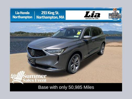 Liquid Carbon Metallic 2024 Acura MDX Base