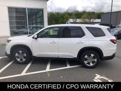 Platinum White Pearl 2025 Honda Pilot EX-L