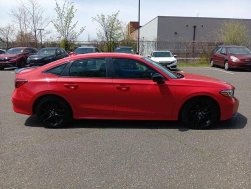 Rallye Red 2025 Honda Civic Sport