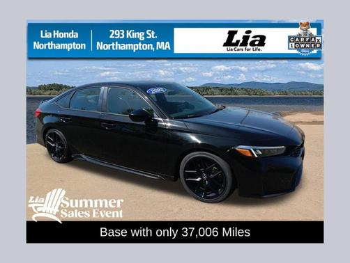 Crystal Black Pearl 2022 Honda Civic Si Base