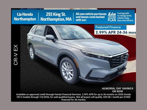 Urban Gray Pearl 2026 Honda CR-V EX