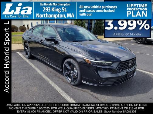 2025 Honda Accord Hybrid Sport-L