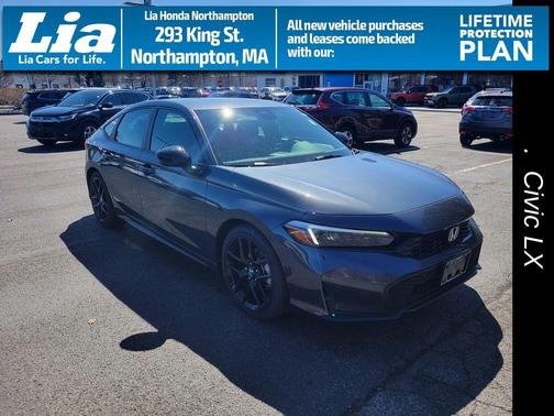 Platinum White Pearl 2026 Honda Civic LX