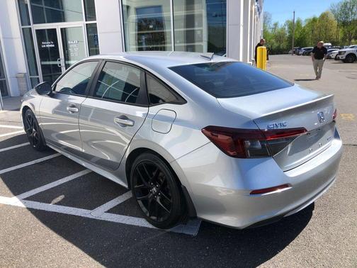 Solar Silver Metallic 2025 Honda Civic Hybrid