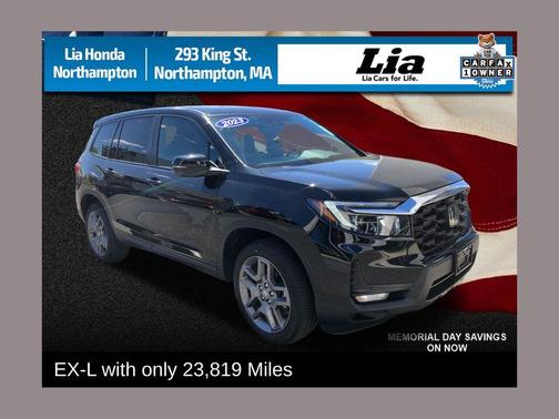 Crystal Black Pearl 2023 Honda Passport EX-L
