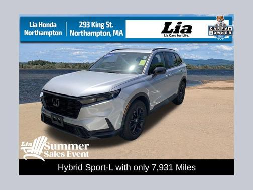Solar Silver Metallic 2026 Honda CR-V Hybrid Sport-L