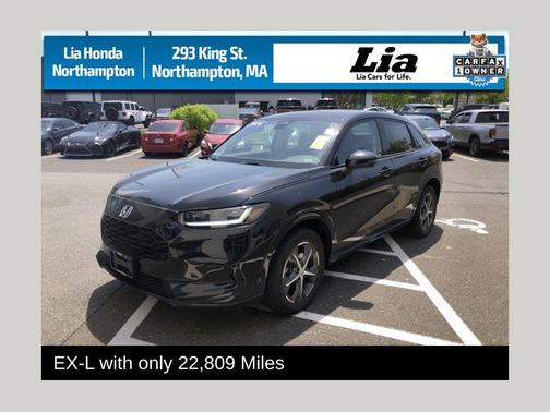 Crystal Black Pearl 2024 Honda HR-V EX-L