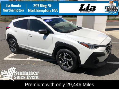 Crystal White Pearl 2025 Subaru Crosstrek Premium