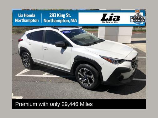 Crystal White Pearl 2025 Subaru Crosstrek Premium