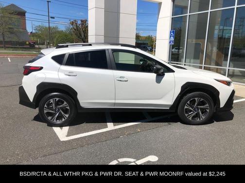 Crystal White Pearl 2025 Subaru Crosstrek Premium