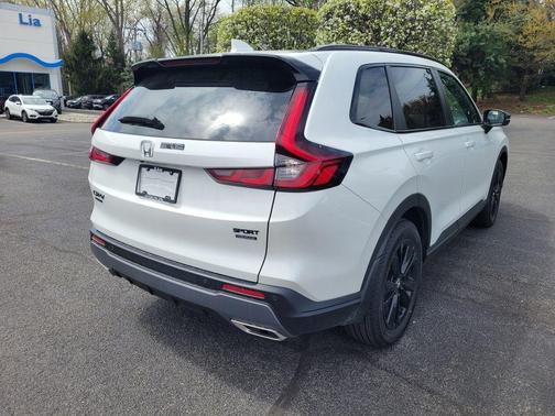 Platinum White Pearl 2026 Honda CR-V Hybrid Sport Touring