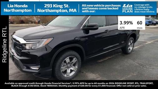2026 Honda Ridgeline RTL