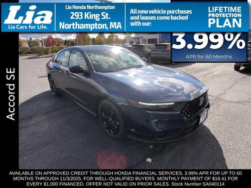 2025 Honda Accord SE