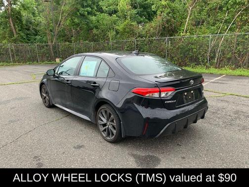 Midnight Black Metallic 2025 Toyota Corolla SE