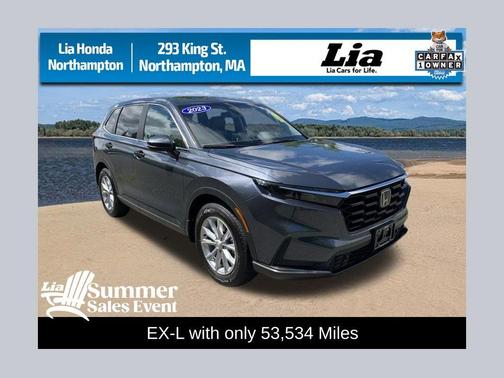 Meteorite Gray Metallic 2023 Honda CR-V EX-L