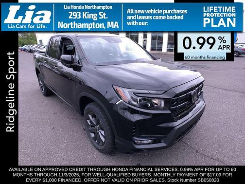2025 Honda Ridgeline Sport