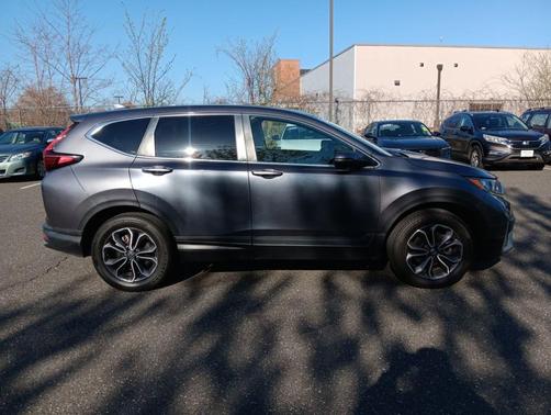 Modern Steel Metallic 2021 Honda CR-V EX-L