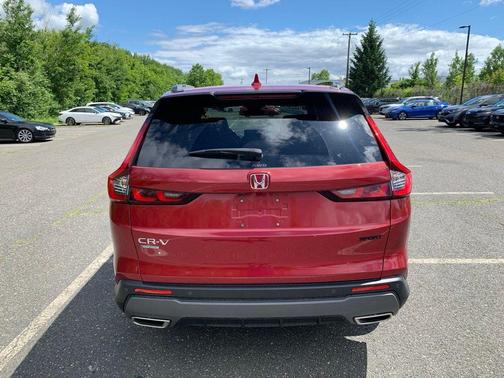 Red 2025 Honda CR-V Hybrid Sport-L