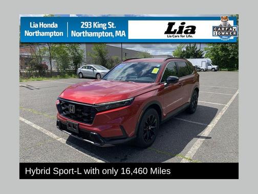 Red 2025 Honda CR-V Hybrid Sport-L