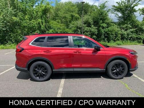 Red 2025 Honda CR-V Hybrid Sport-L
