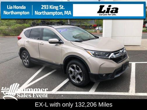 Sandstorm Metallic 2017 Honda CR-V EX-L