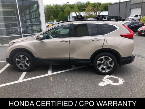 Sandstorm Metallic 2017 Honda CR-V EX-L