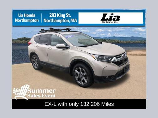 Sandstorm Metallic 2017 Honda CR-V EX-L