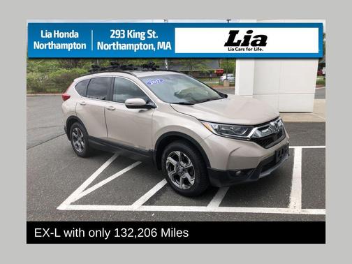Sandstorm Metallic 2017 Honda CR-V EX-L