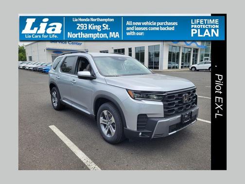Solar Silver Metallic 2026 Honda Pilot EX-L