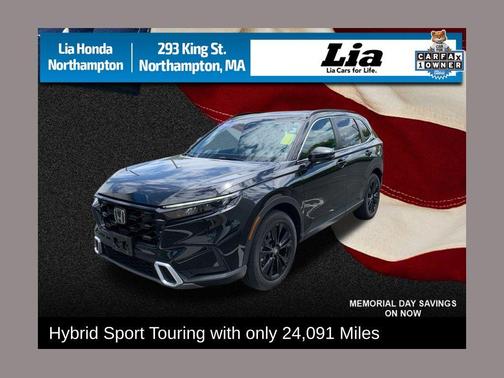 Crystal Black Pearl 2023 Honda CR-V Hybrid Sport Touring