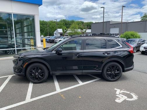 Crystal Black Pearl 2023 Honda CR-V Hybrid Sport Touring