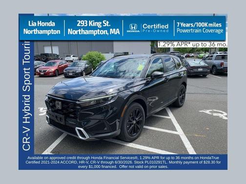 Crystal Black Pearl 2023 Honda CR-V Hybrid Sport Touring