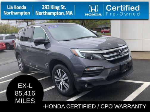 Modern Steel Metallic 2016 Honda Pilot EX-L