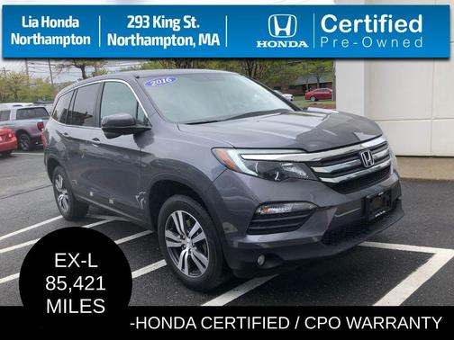 Modern Steel Metallic 2016 Honda Pilot EX-L
