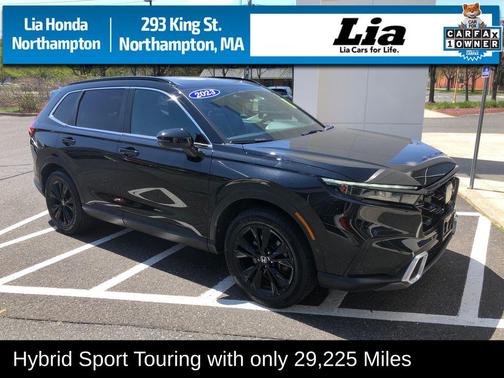 Crystal Black Pearl 2023 Honda CR-V Hybrid Sport Touring