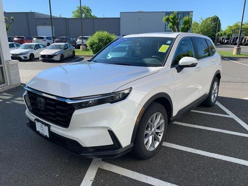 Platinum White 2024 Honda CR-V EX