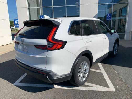Platinum White 2024 Honda CR-V EX