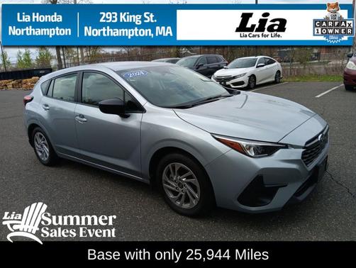Ice Silver Metallic 2024 Subaru Impreza Base
